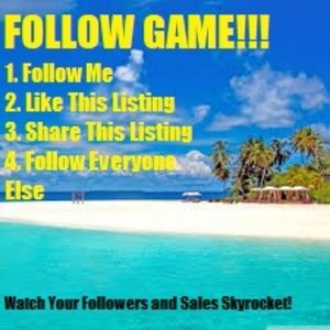 FOLLOW GAME | Like Share Follow